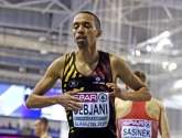 Ismael Debjani wint zijn reeks op de 1.500 meter en plaatst zich zo voor de halve finales