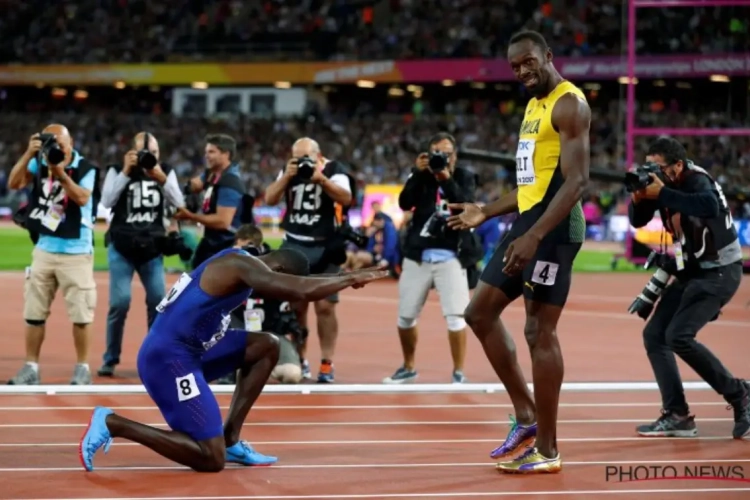 Afscheidsfeestje van Usain Bolt verstoord op het WK in Londen